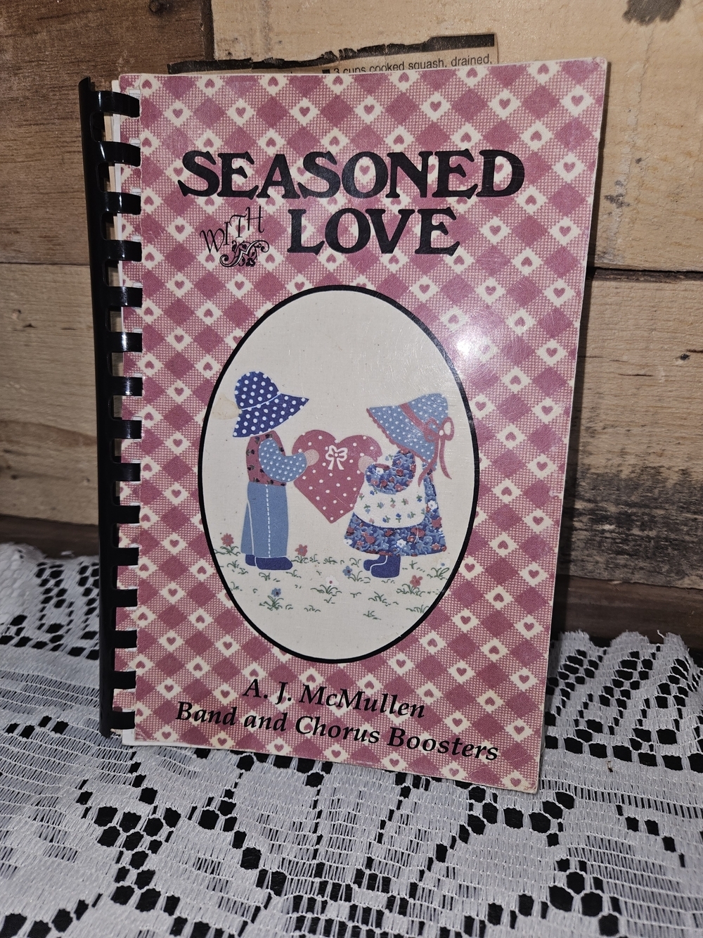 Vintage Seasoned With Love Cookbook